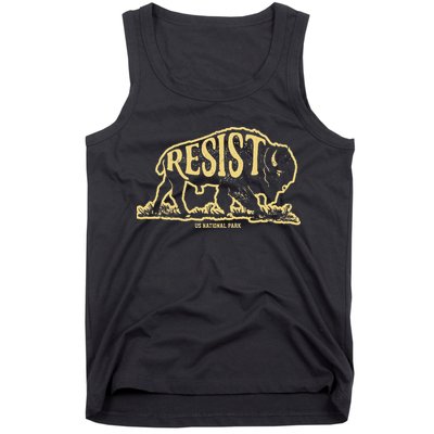 Alt Us National Park Resist Service Bison Vintage Tank Top