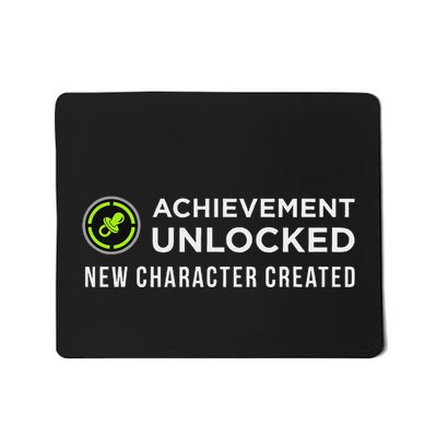 Achievement Unlocked New Character Created Mousepad