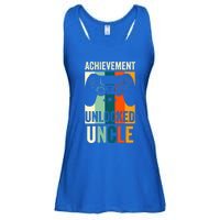 Achievet Unlocked New Uncle Gift For Gamers Gift Ladies Essential Flowy Tank