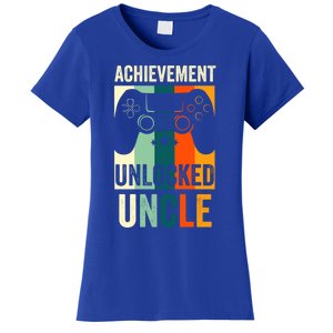 Achievet Unlocked New Uncle Gift For Gamers Gift Women's T-Shirt