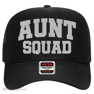 Aunt Squad High Crown Mesh Back Trucker Hat