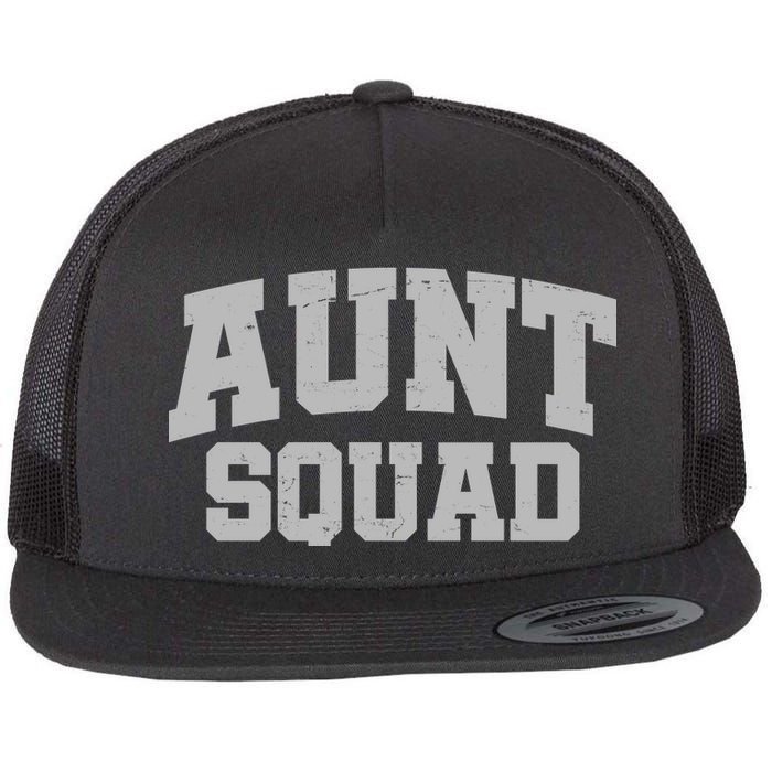 Aunt Squad Flat Bill Trucker Hat