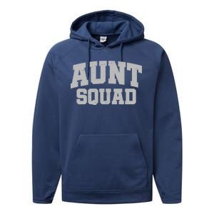 Aunt Squad Performance Fleece Hoodie