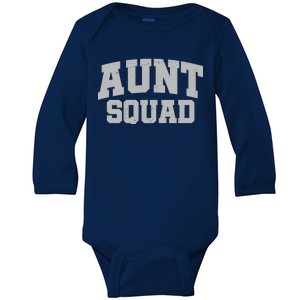 Aunt Squad Baby Long Sleeve Bodysuit