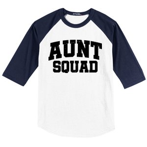 Aunt Squad Baseball Sleeve Shirt