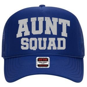 Aunt Squad High Crown Mesh Back Trucker Hat