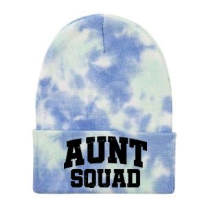 Aunt Squad Tie Dye 12in Knit Beanie