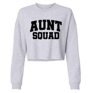 Aunt Squad Cropped Pullover Crew