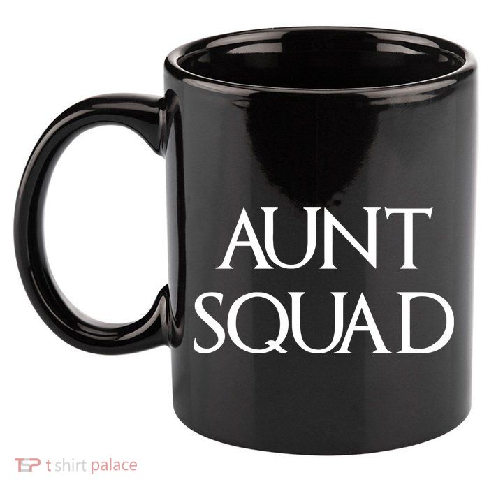 Aunt Squad Aunty to Be 11oz C Handle Ceramic Mug