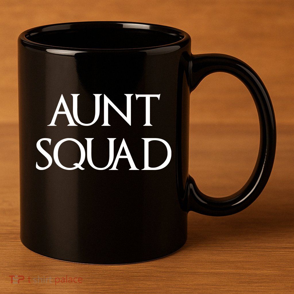 Aunt Squad Aunty to Be 11oz C Handle Ceramic Mug
