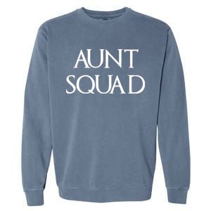 Aunt Squad Aunty to Be Garment-Dyed Sweatshirt