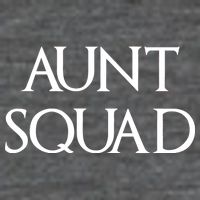 Aunt Squad Aunty to Be 7 Panel Mesh Trucker Snapback Hat