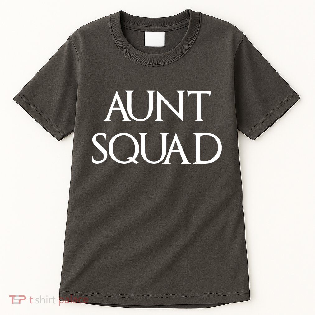 Aunt Squad Aunty to Be Tall T-Shirt
