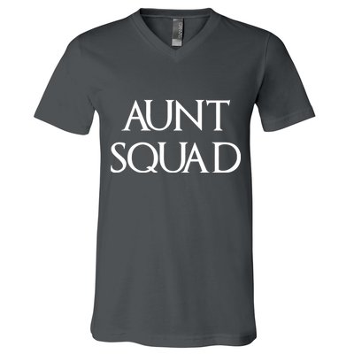 Aunt Squad Aunty to Be V-Neck T-Shirt