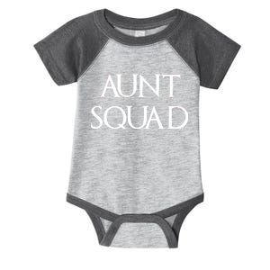 Aunt Squad Aunty to Be Infant Baby Jersey Bodysuit