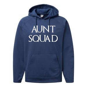 Aunt Squad Aunty to Be Performance Fleece Hoodie