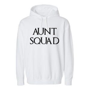 Aunt Squad Aunty to Be Garment-Dyed Fleece Hoodie