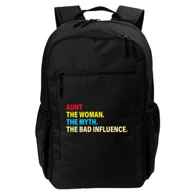 Aunt The Woman The Myth The Bad Influence Daily Commute Backpack