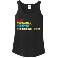 Aunt The Woman The Myth The Bad Influence Ladies Essential Tank