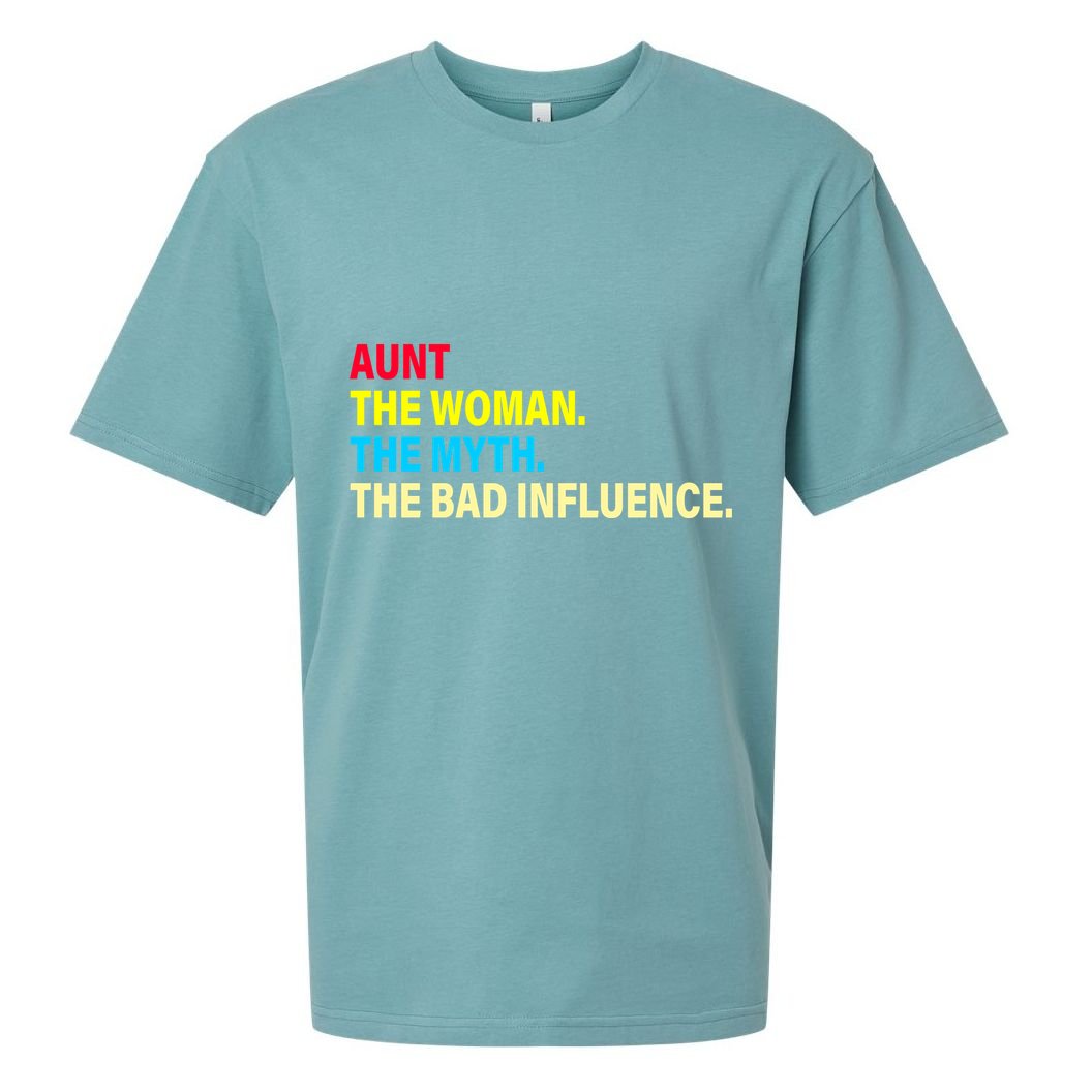 Aunt The Woman The Myth The Bad Influence Sueded Cloud Jersey T-Shirt