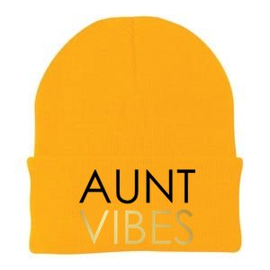 Aunt Vibes Knit Cap Winter Beanie