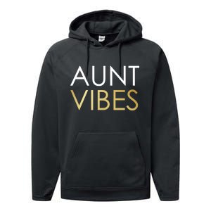 Aunt Vibes Performance Fleece Hoodie