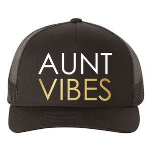 Aunt Vibes Yupoong Adult 5-Panel Trucker Hat