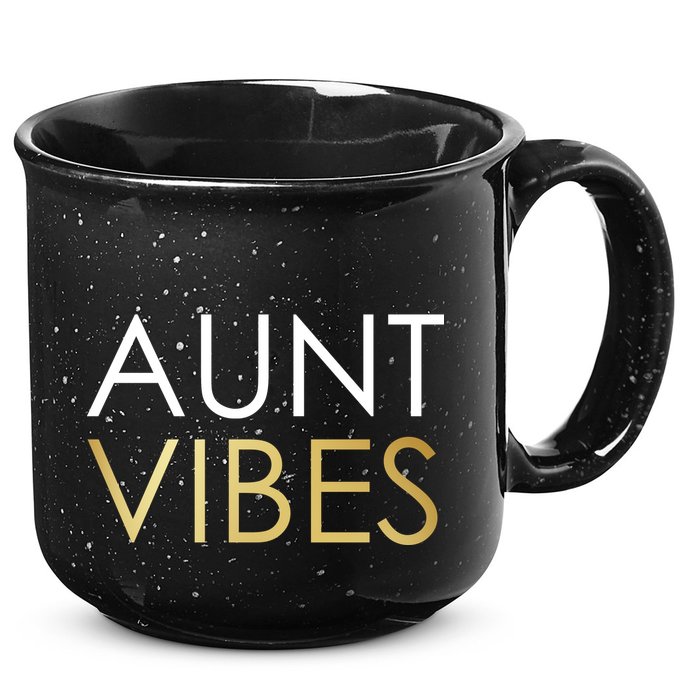 Aunt Vibes 15oz Campfire Ceramic Mug