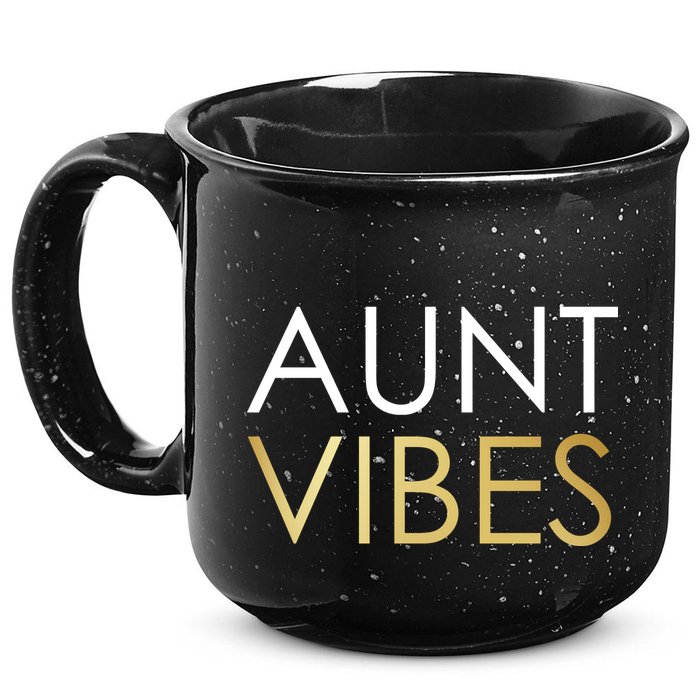 Aunt Vibes 15oz Campfire Ceramic Mug