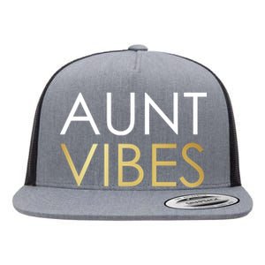 Aunt Vibes Flat Bill Trucker Hat