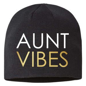 Aunt Vibes Sustainable Beanie