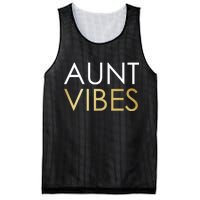 Aunt Vibes Mesh Reversible Basketball Jersey Tank