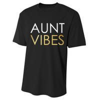 Aunt Vibes Performance Sprint T-Shirt