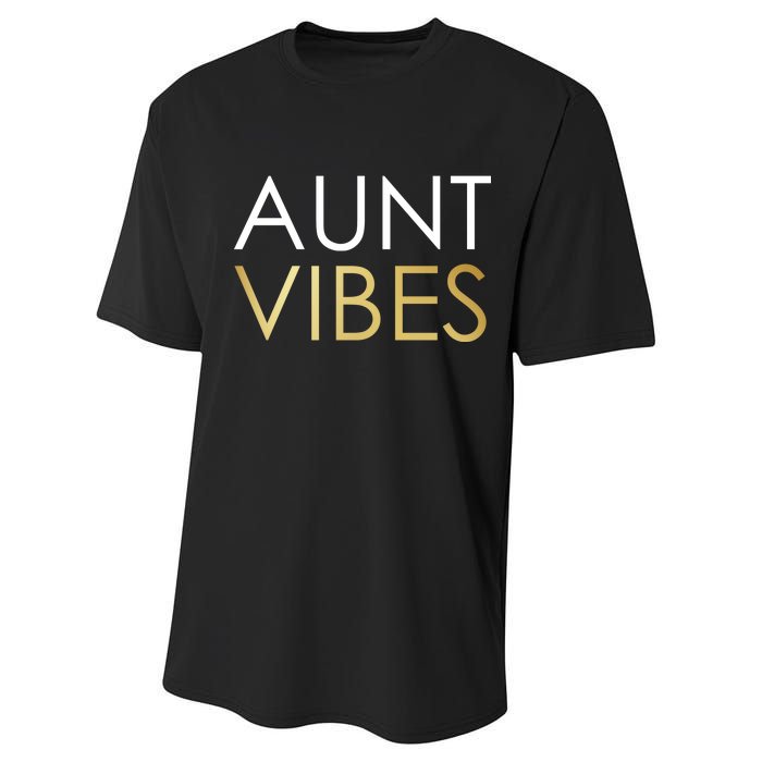 Aunt Vibes Performance Sprint T-Shirt