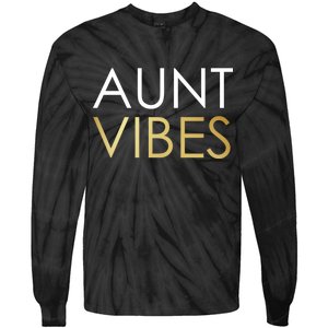 Aunt Vibes Tie-Dye Long Sleeve Shirt