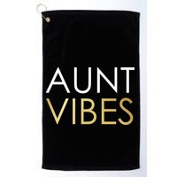 Aunt Vibes Golf Towel