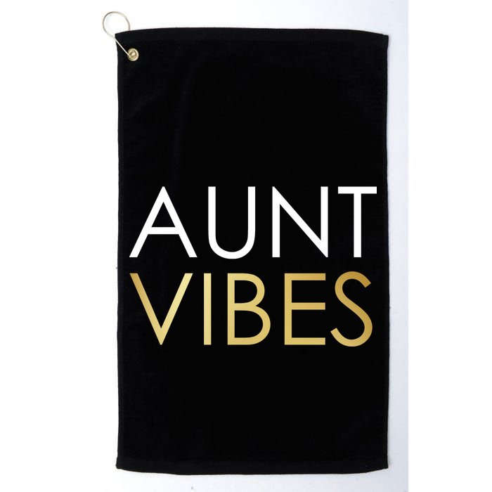 Aunt Vibes Golf Towel