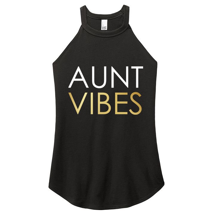 Aunt Vibes Women's Perfect Tri Rocker Tank