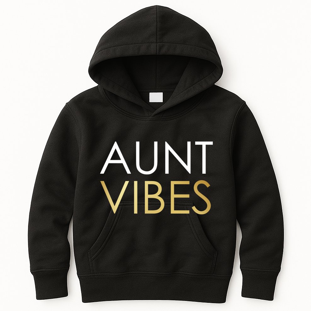 Aunt Vibes Kids Hoodie