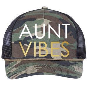 Aunt Vibes Retro Rope Trucker Hat Cap