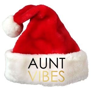 Aunt Vibes Premium Christmas Santa Hat