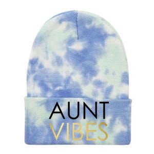 Aunt Vibes Tie Dye 12in Knit Beanie