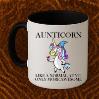 Aunticorn Like A Normal Aunt Only More Awesome Mug
