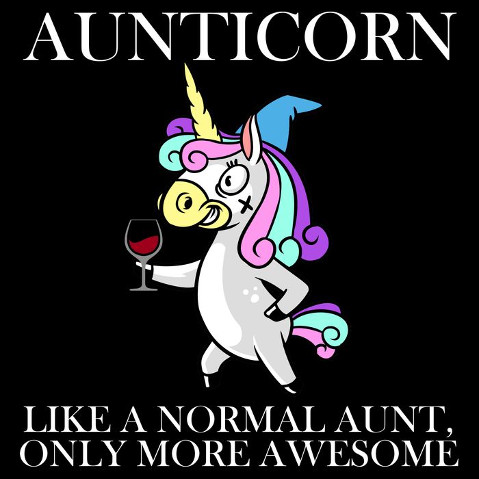 Aunticorn Like A Normal Aunt Only More Awesome Wool Snapback Cap