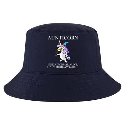 Aunticorn Like A Normal Aunt Only More Awesome Cool Comfort Performance Bucket Hat