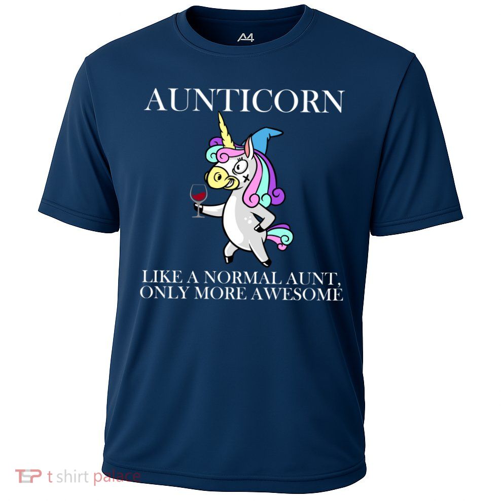 Aunticorn Like A Normal Aunt Only More Awesome Performance Shirt