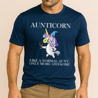 Aunticorn Like A Normal Aunt Only More Awesome Performance Shirt