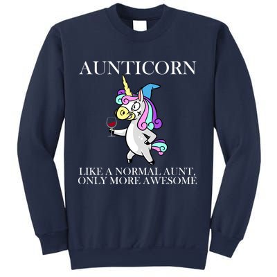 Aunticorn Like A Normal Aunt Only More Awesome Sweatshirt