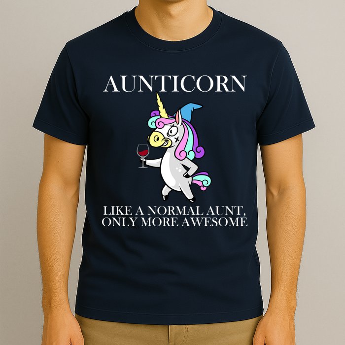 Aunticorn Like A Normal Aunt Only More Awesome T-Shirt