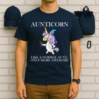 Aunticorn Like A Normal Aunt Only More Awesome T-Shirt